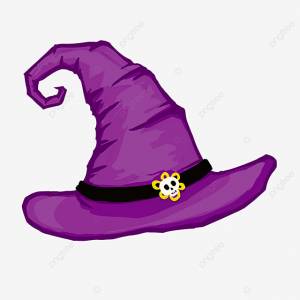 фиолетовая шляпа ведьмы PNG , Шляпа вектор, вектор Png, ведьма PNG картинки и пнг PSD рисунок для й загрузки