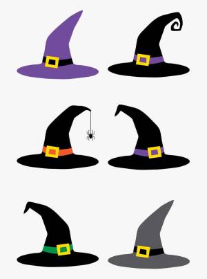 Шляпа ведьмы рисунок на хэллоуин