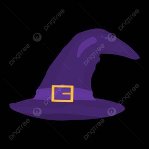Хэллоуин шляпа ведьмы изолированные на белом фоне PNG , ведьма, вампир, Веселье PNG картинки и пнг рисунок для й загрузки
