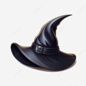 шляпа ведьмы PNG , значок, плоский, дизайн PNG рисунок для й загрузки