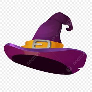 Фиолетовая шляпа ведьмы на Хэллоуин PNG , хэллоуин, Шляпа ведьмы, шляпа PNG картинки и пнг PSD рисунок для й загрузки