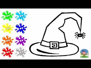 Как нарисовать ШЛЯПУ ВЕДЬМОЧКИ