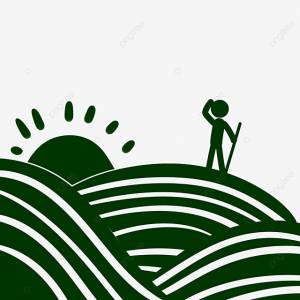 Силуэт рабочего на ферме PNG , Ферма Солнце, Рабочий фермер силуэт PNG картинки и пнг PSD рисунок для й загрузки