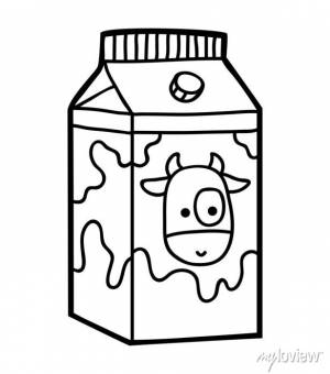 Книжка-раскраска, молочная коробка картины на стену