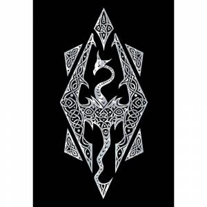 Картина по номерам Skyrim