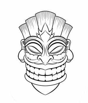 tiki drawing
