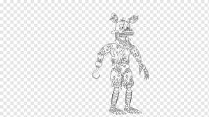Five Nights at Freddy's 4 Drawing Nightmare Книжка-раскраска, Кошмар Фокси, разное, млекопитающее, карнавор png