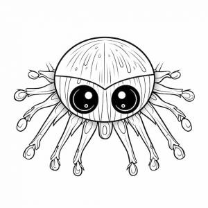 Дети книга раскраска хэллоуин всадник без головы милый вампир