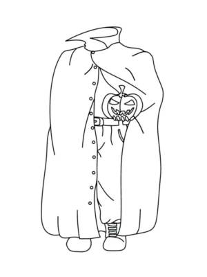 Раскраски Всадник без головы