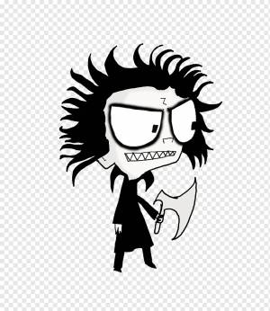 Черно-белый монохромный рисунок, всадник без головы, животные, вымышленные персонажи, логотип png