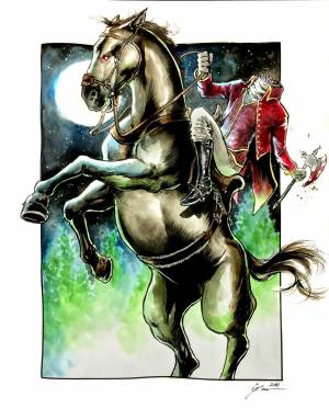 Всадник без головы рисунок