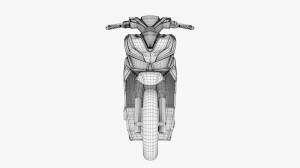 2021 Honda Vario 150 eSP 3D Модель in Велосипед 3DExport