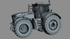 FENDT 1050 Vario Трактор большой мощности 3D Модель $169