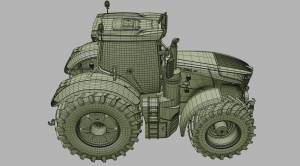 FENDT 1050 Vario Трактор большой мощности 3D Модель $169