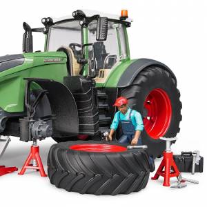 Трактор Bruder Fendt 1050 Vario, с фигуркой механика и аксессуарами