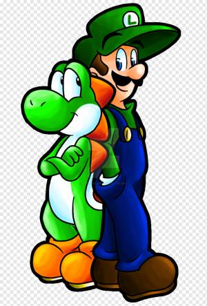 Рисунок Mario Party 10 Луиджи, Луиджи, позвоночный, вымышленный персонаж, карикатура png