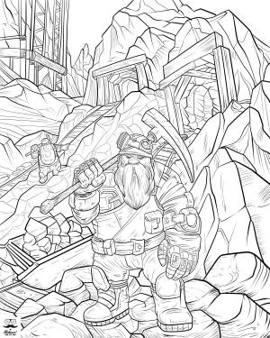 Раскраски World of Warcraft