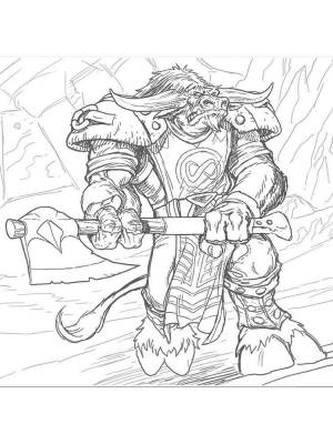 Раскраски World of Warcraft