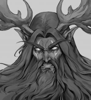 Рисунки персонажей мира WoW