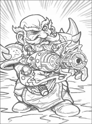 Раскраски World of warcraft