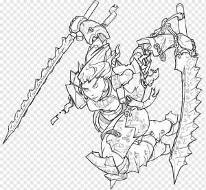 World of Warcraft Line art Warhammer 40 000 Рисование Воин, мир варкрафта, угол, монохромный, warhammer 40000 png