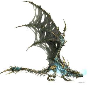 Dragon calavera