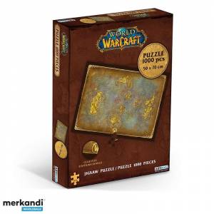 WORLD OF WARCRAFT 1000 Teile Puzzle Карта Азерота