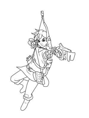 Раскраски Зельда