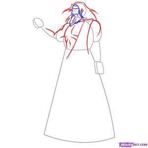 Как нарисовать Зевса