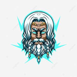 Иллюстрация головы белого зевса PNG , белый, Зевс, Аватар PNG картинки и пнг PSD рисунок для й загрузки