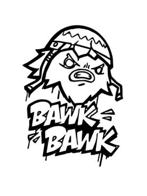 Раскраски Желток Фортнайт