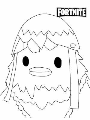 Раскраски Желток Фортнайт