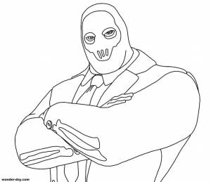 Раскраски Фортнайт