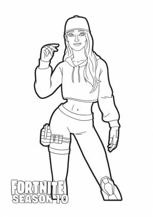 Раскраски Фортнайт