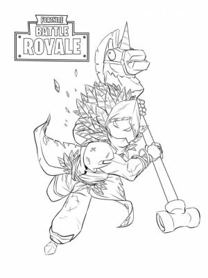 Раскраски Фортнайт