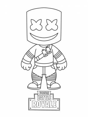 Раскраски Фортнайт
