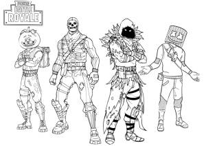 Рисунки для срисовки фортнайт