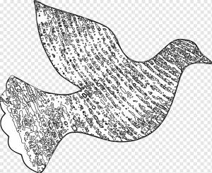 Штриховые рисунки Символы мира Голуби как символы Рисование, хна, угол, морская млекопитающая, млекопитающее png