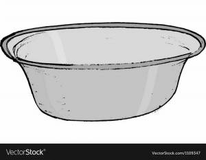 Раскраски кот шлепа в тазике