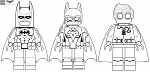 Раскраски Лего Бэтмен  и  онлайн