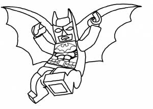 Рисунки лего бэтмен