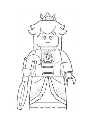 Раскраски LEGO Супер Марио