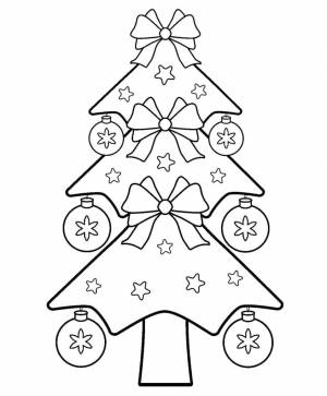 Раскраски Елка