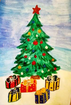 Рисунок елки