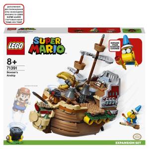 Конструктор LEGO Super Mario 71391 Дополнительный набор Летучий корабль Боузера