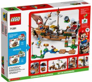 Конструктор Lego Super Mario 71391 Дополнительный набор «Летучий корабль Боузера»