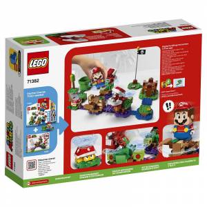 Конструктор LEGO Super Mario дополнительный набор Загадочное испытание растения-пираньи 267 деталей