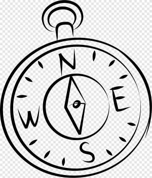 Abziehtattoo Compass Flash Body art, Компас для рисования линий, простой, техника png