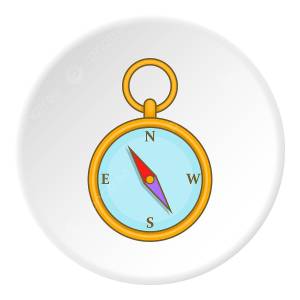 значок компаса мультяшном стиле PNG , компас, карта, мультфильм PNG картинки и пнг рисунок для й загрузки