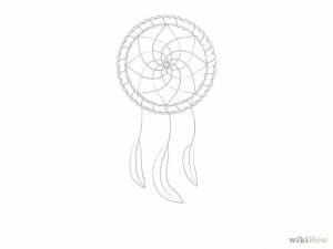 acchiappasogni disegno da colorare